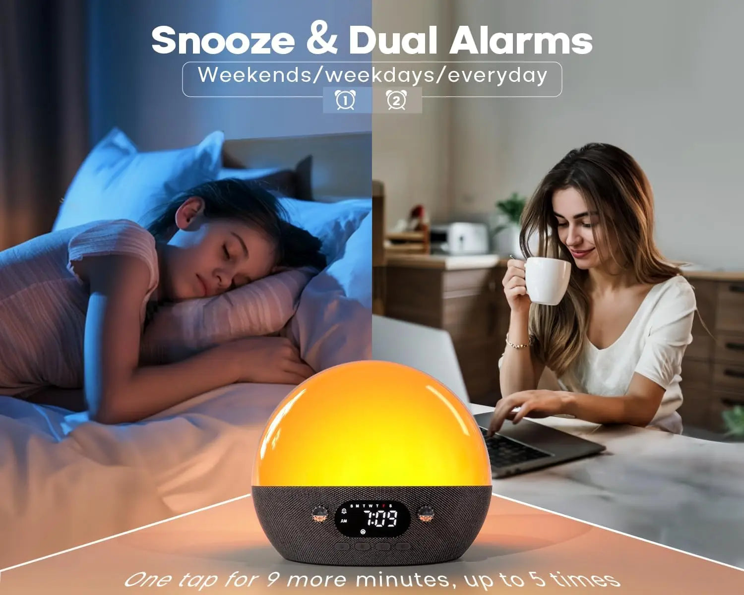 Sunrise Sound Machine Clock