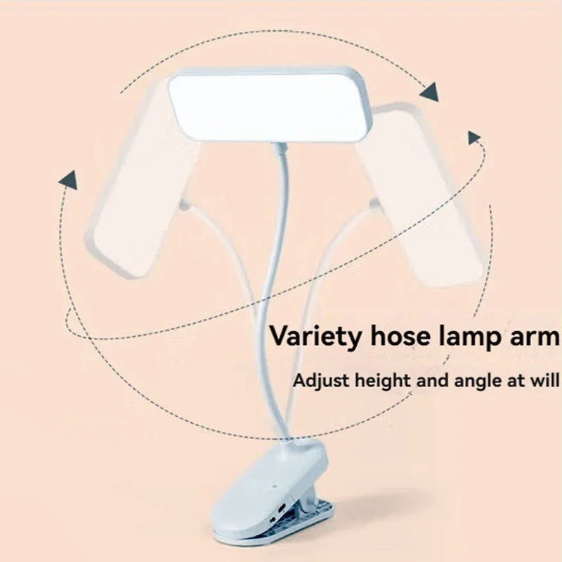 Clip-On Desk Lamp with Eye Care
