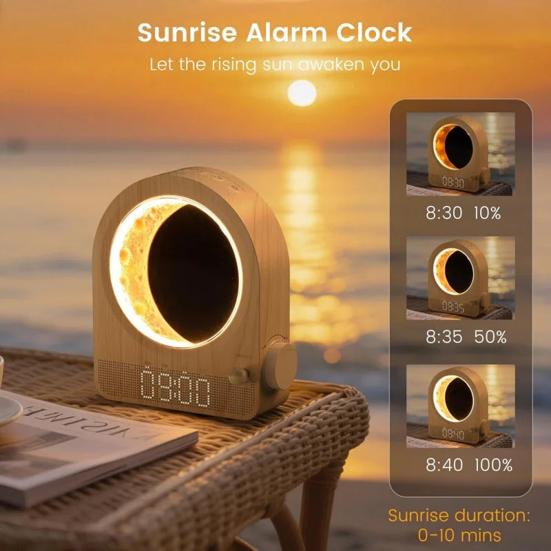 Meteor Moonlight Alarm Clock
