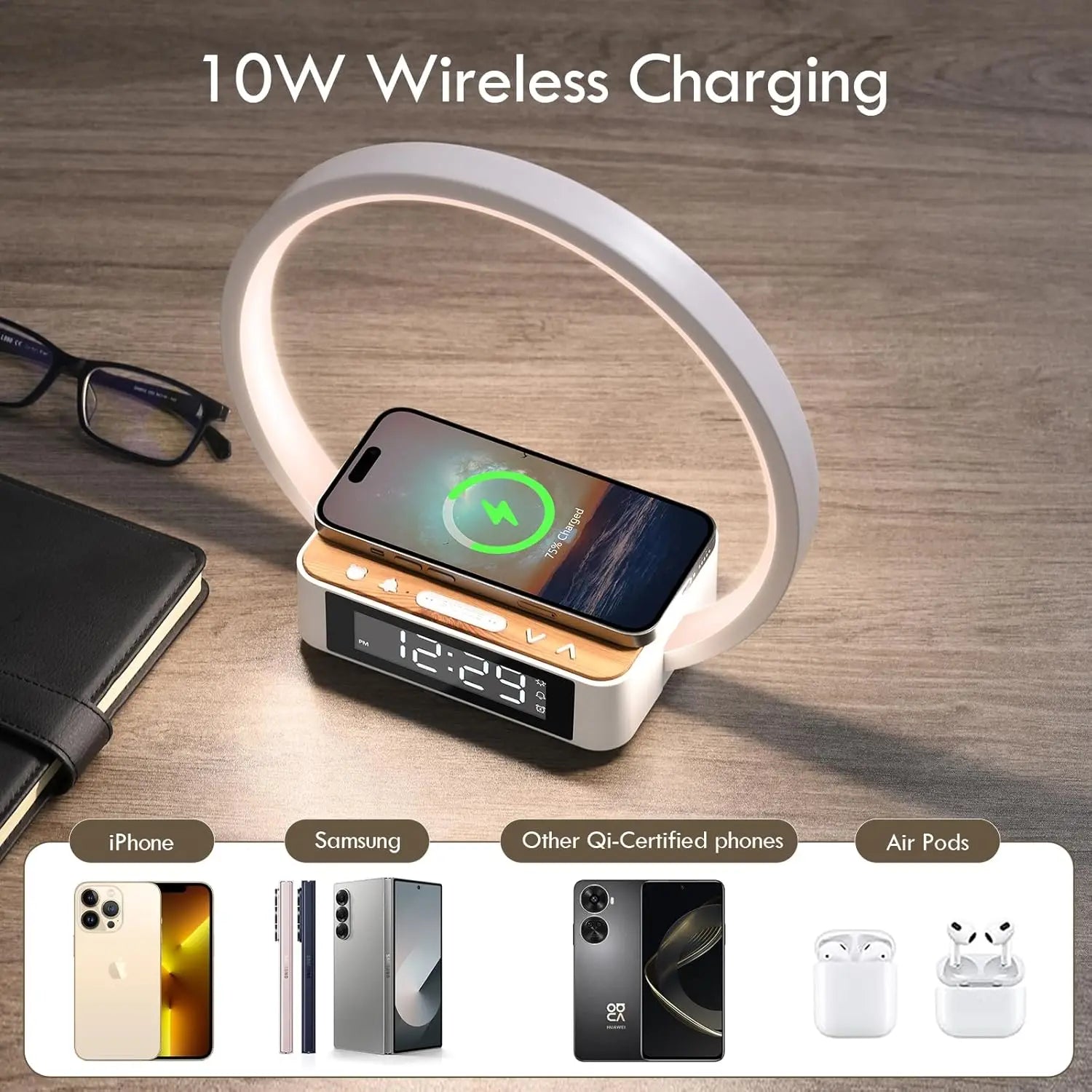 Touch Bedside Lamp Charger