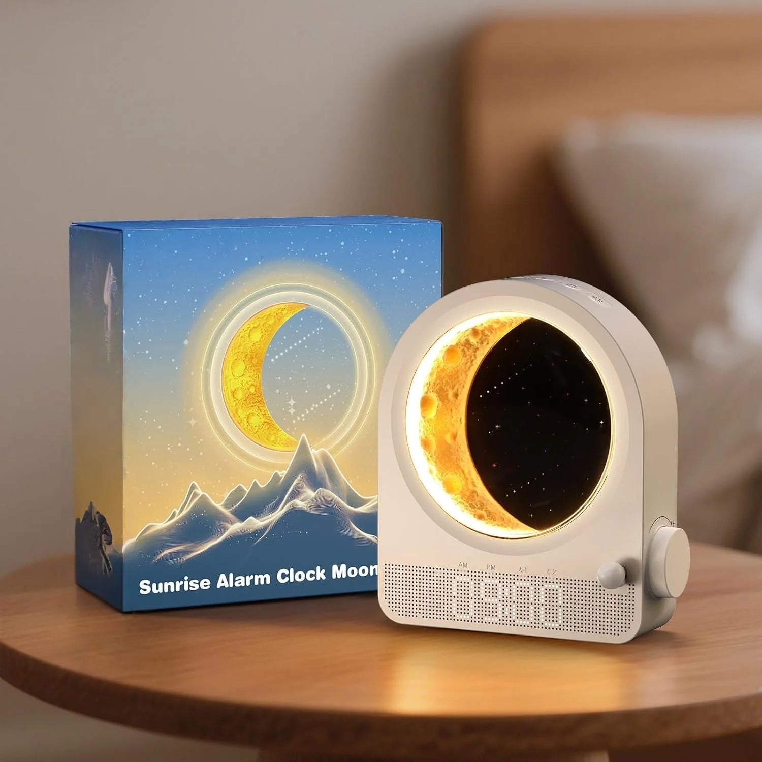 Meteor Moonlight Alarm Clock